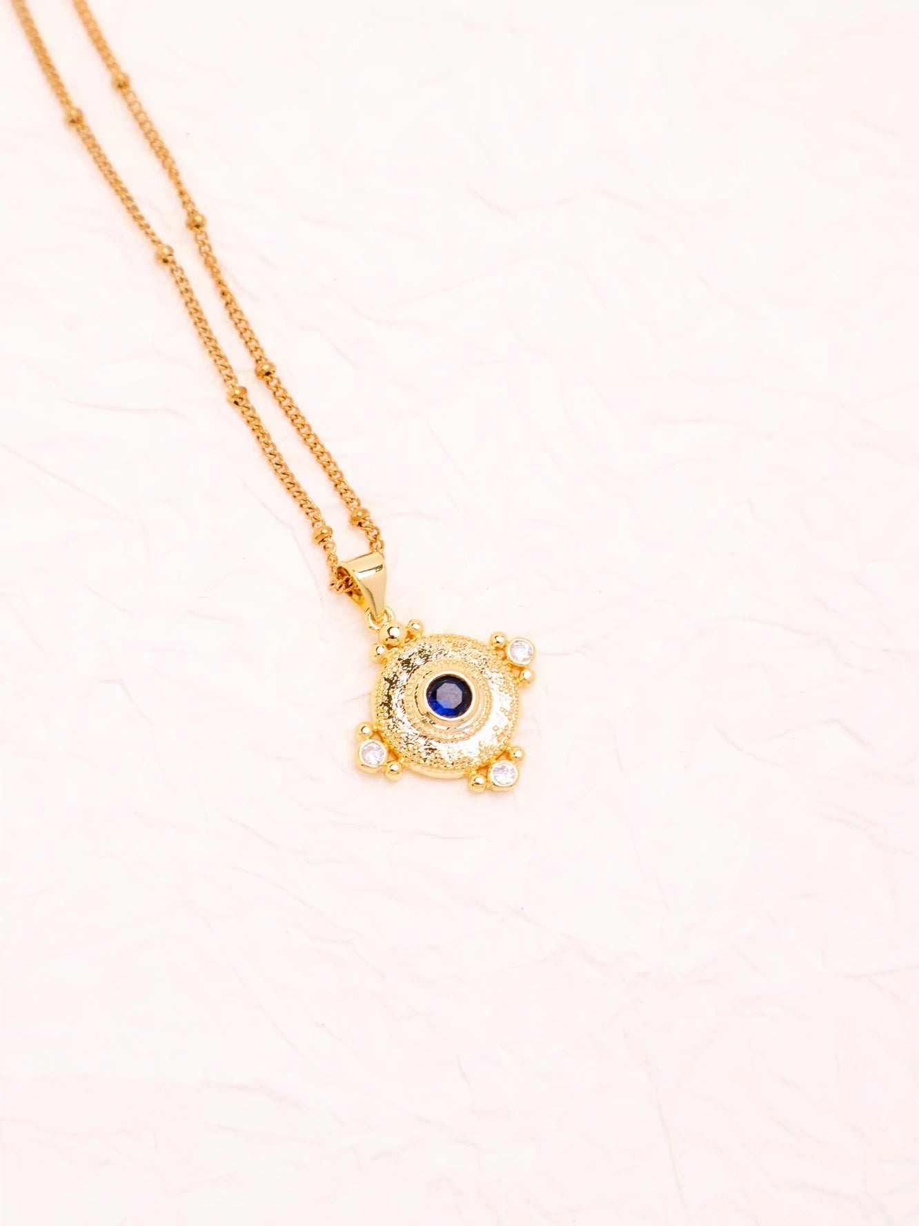 Baroque Mystery Pendant Necklace