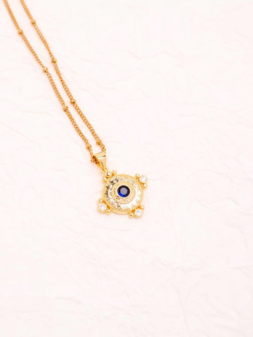 Baroque Mystery Pendant Necklace